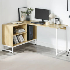 Large Steel and MDF Wood Desk with Professional Design for Work – WAF-276