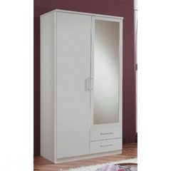 Prebo wardrobe MDF wood with melamine layer – modern, practical, and elegant design