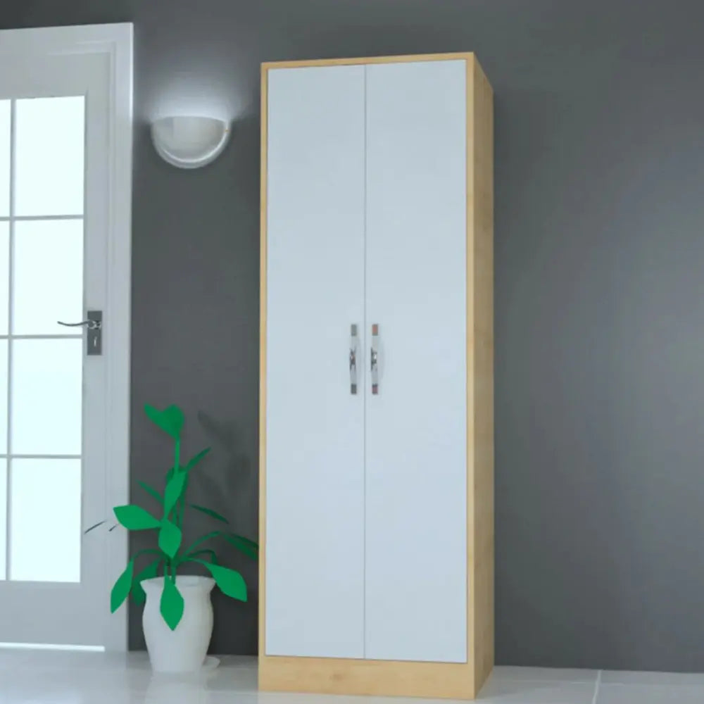 دولاب خشب MDF بطبقة ميلامين 60×40×180 سم
