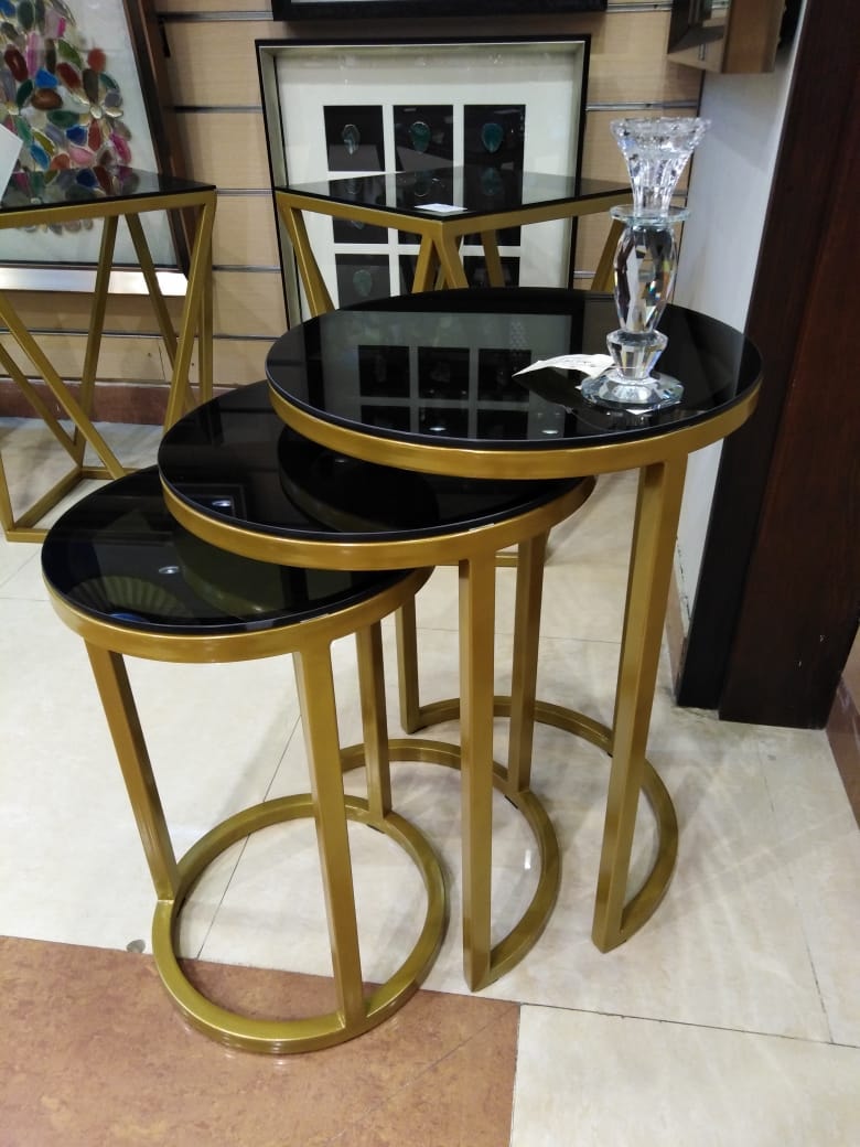 Steel Coffee Table Set - SRS-066