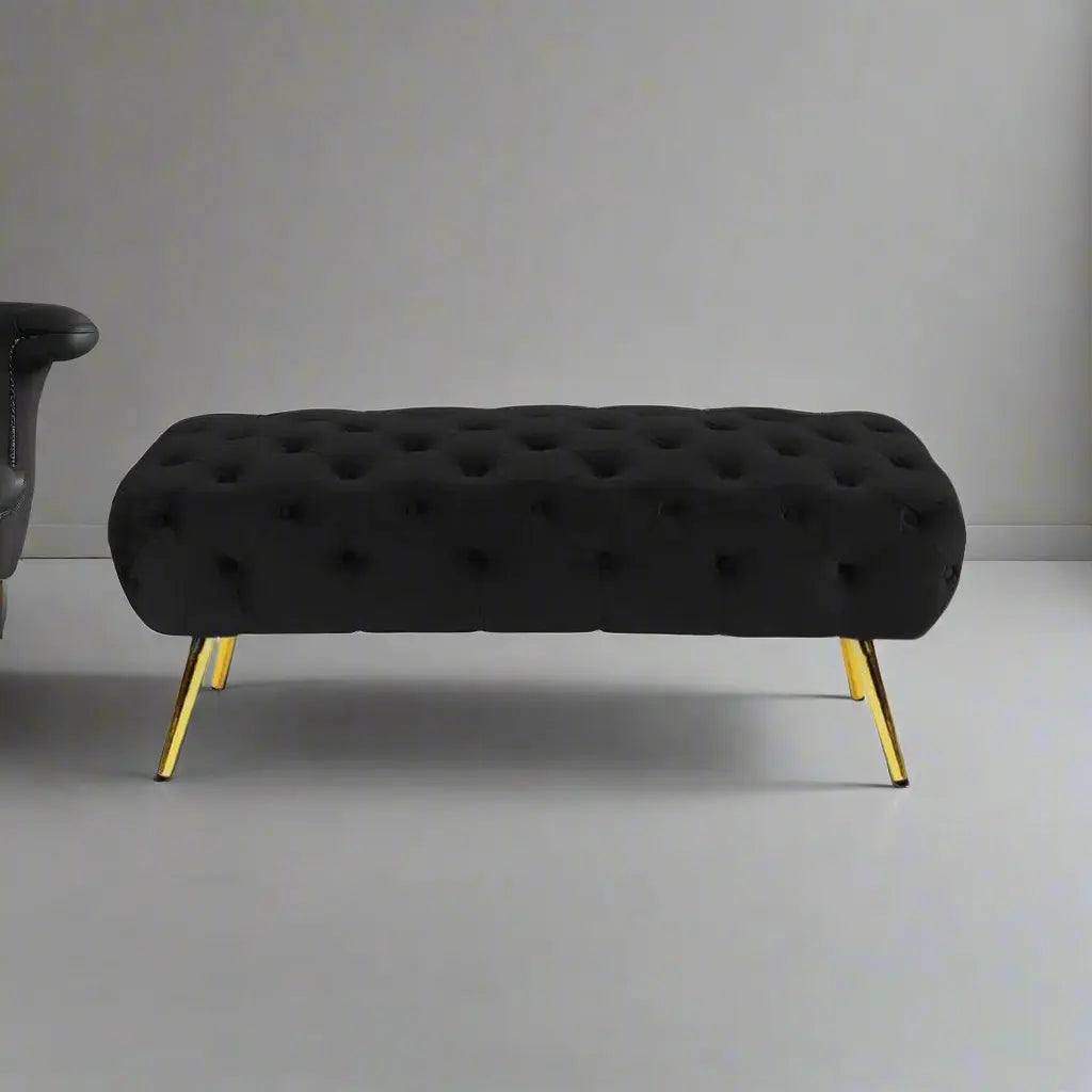 Falls banquette 100 * 50 velor black