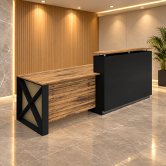 مكتب استقبال - Reception Counter - خشب MDF اسباني - CEM-073