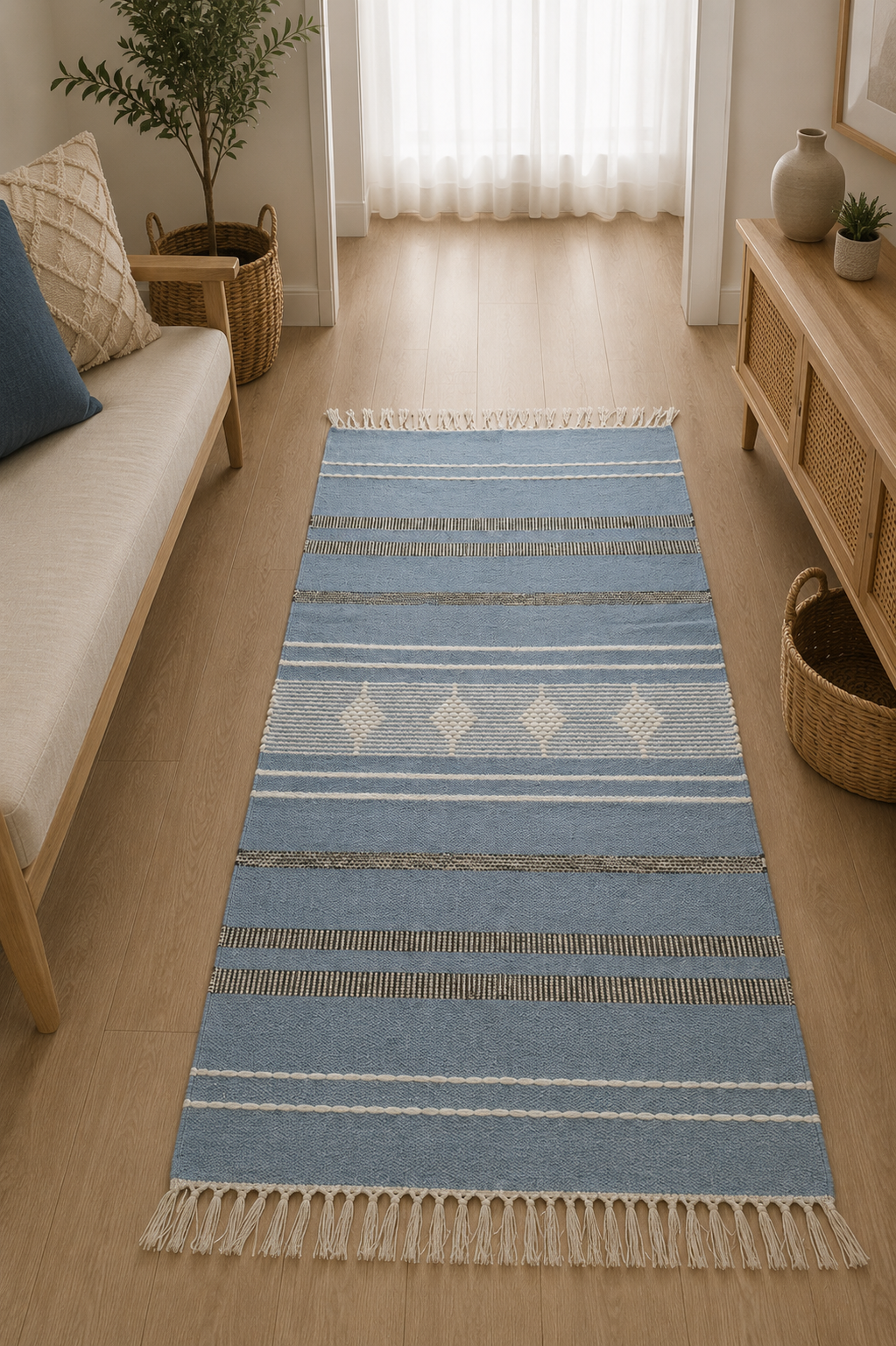 Handwoven wool floor rug from Oscar Furniture – Rof-180
