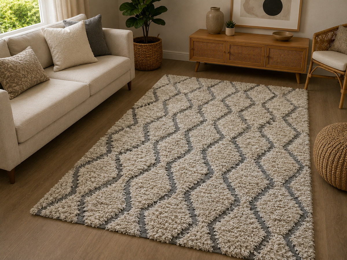 Handmade wool floor rug from Oscar Furniture – Rof-174