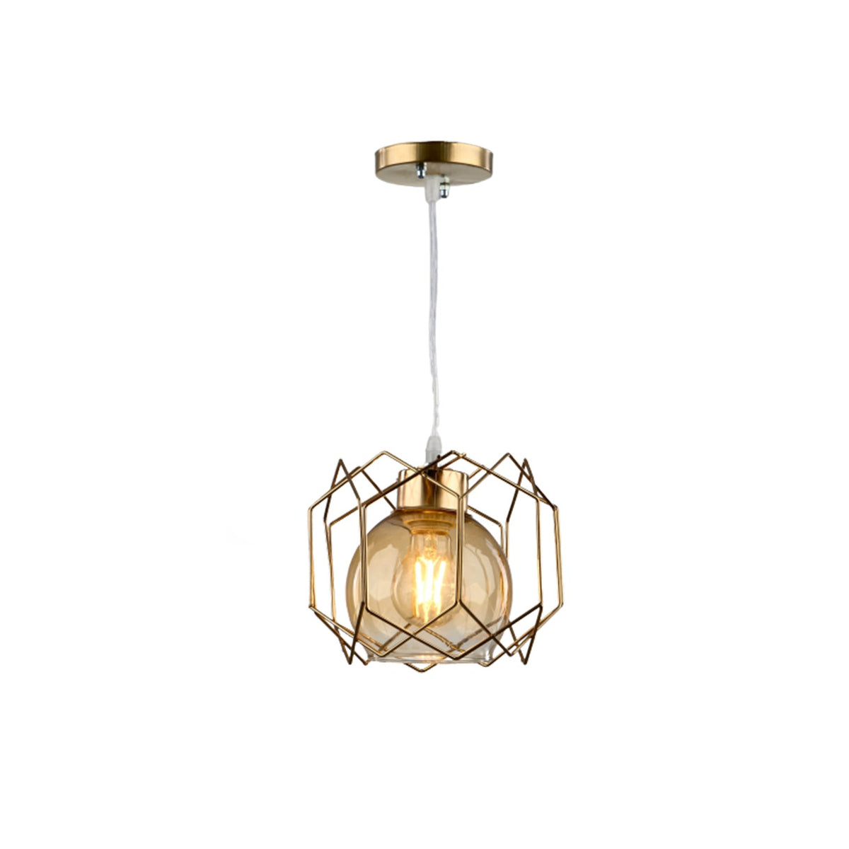 Modern aluminum chandelier that gives your home a luxurious touch.