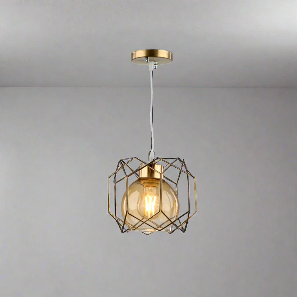 Modern aluminum chandelier that gives your home a luxurious touch.