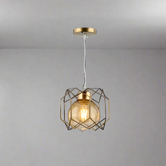 Modern aluminum chandelier that gives your home a luxurious touch.