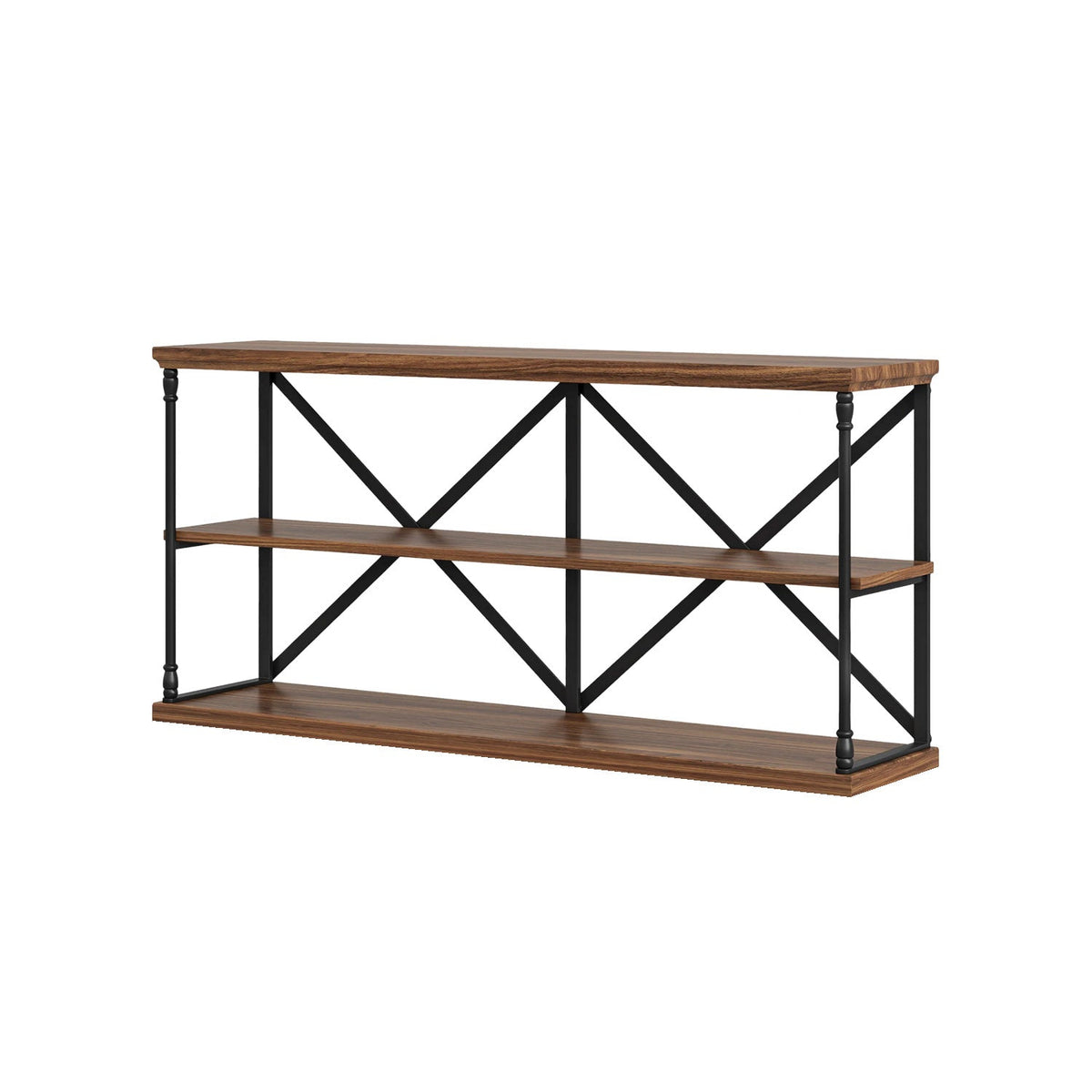 Electrostatic painted metal console - MTC-137
