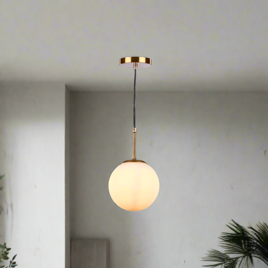 Aluminum and glass chandelier with a luxurious modern design