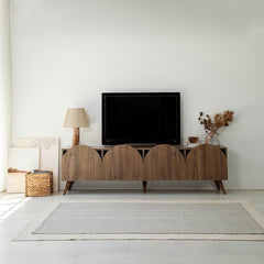 MDF Wood TV Table – Practical and Elegant Design