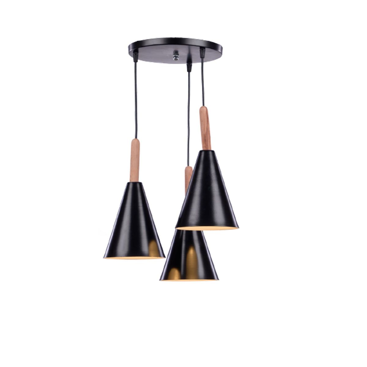 Aluminum chandelier with a modern design that adds a touch of luxury to your home.