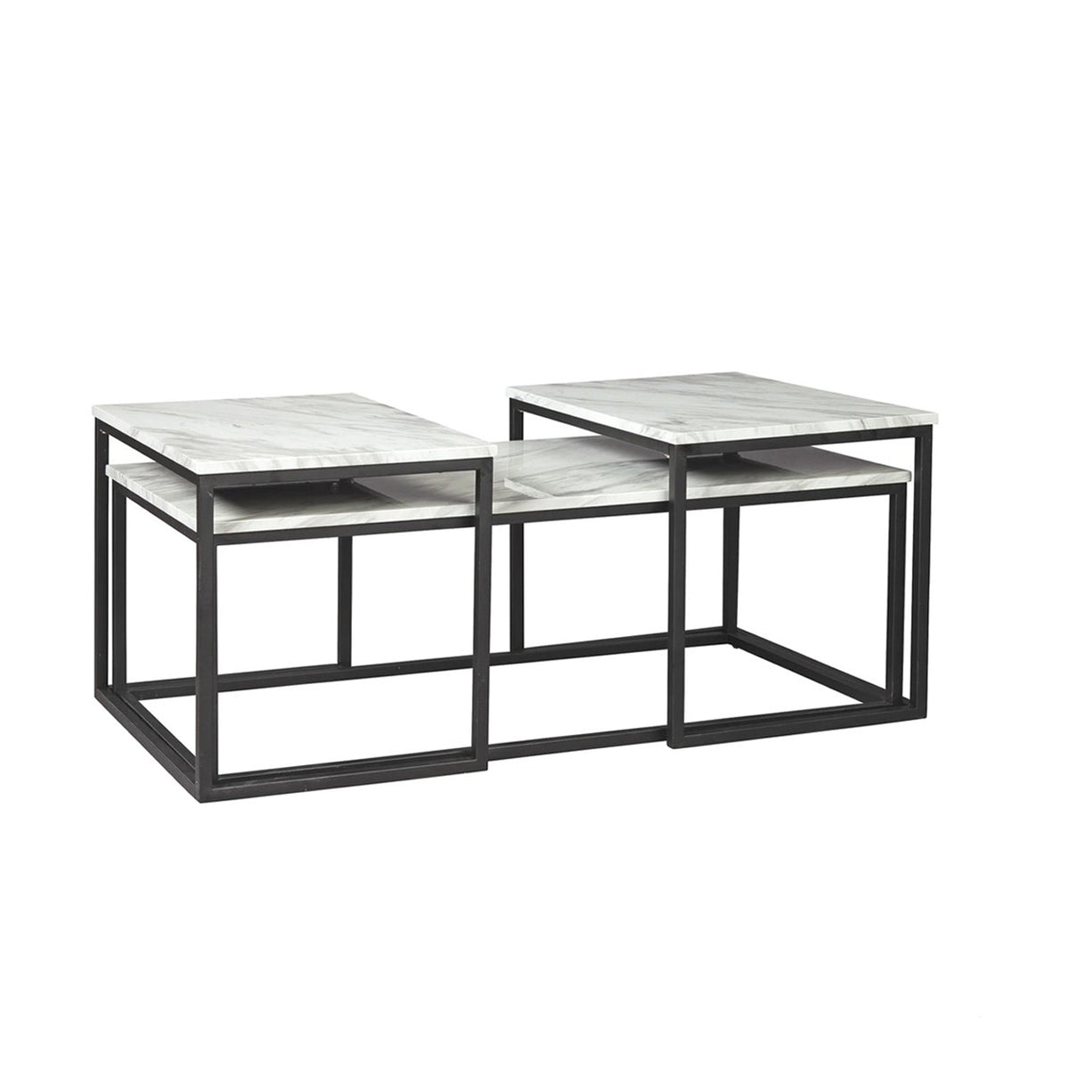 Steel Coffee Table Set - SRS-035