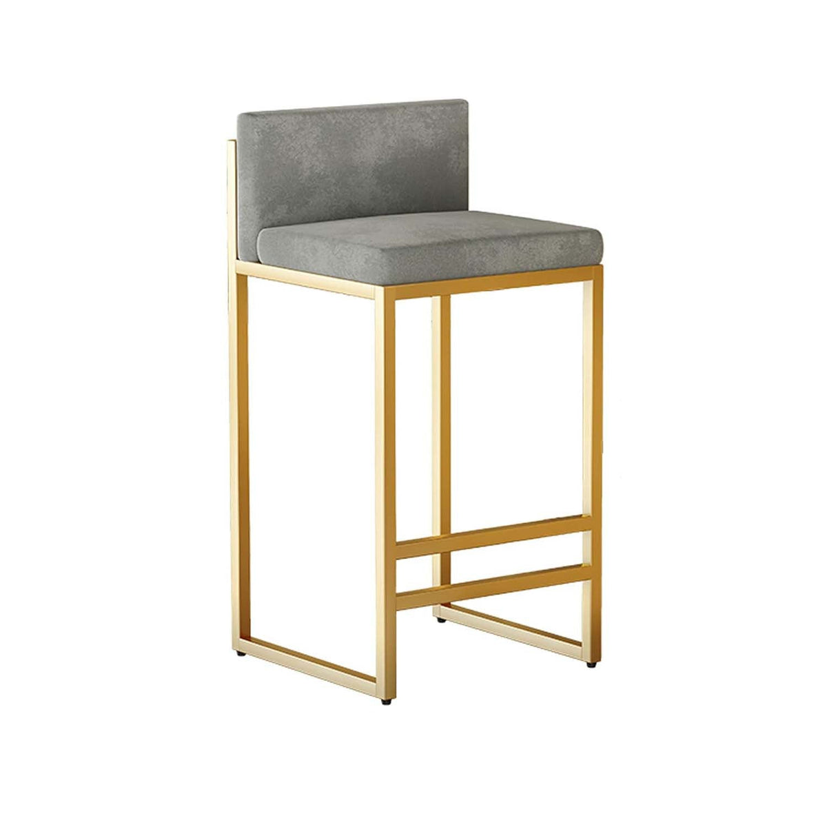 Metal bar stool with hot paint - OMM-012