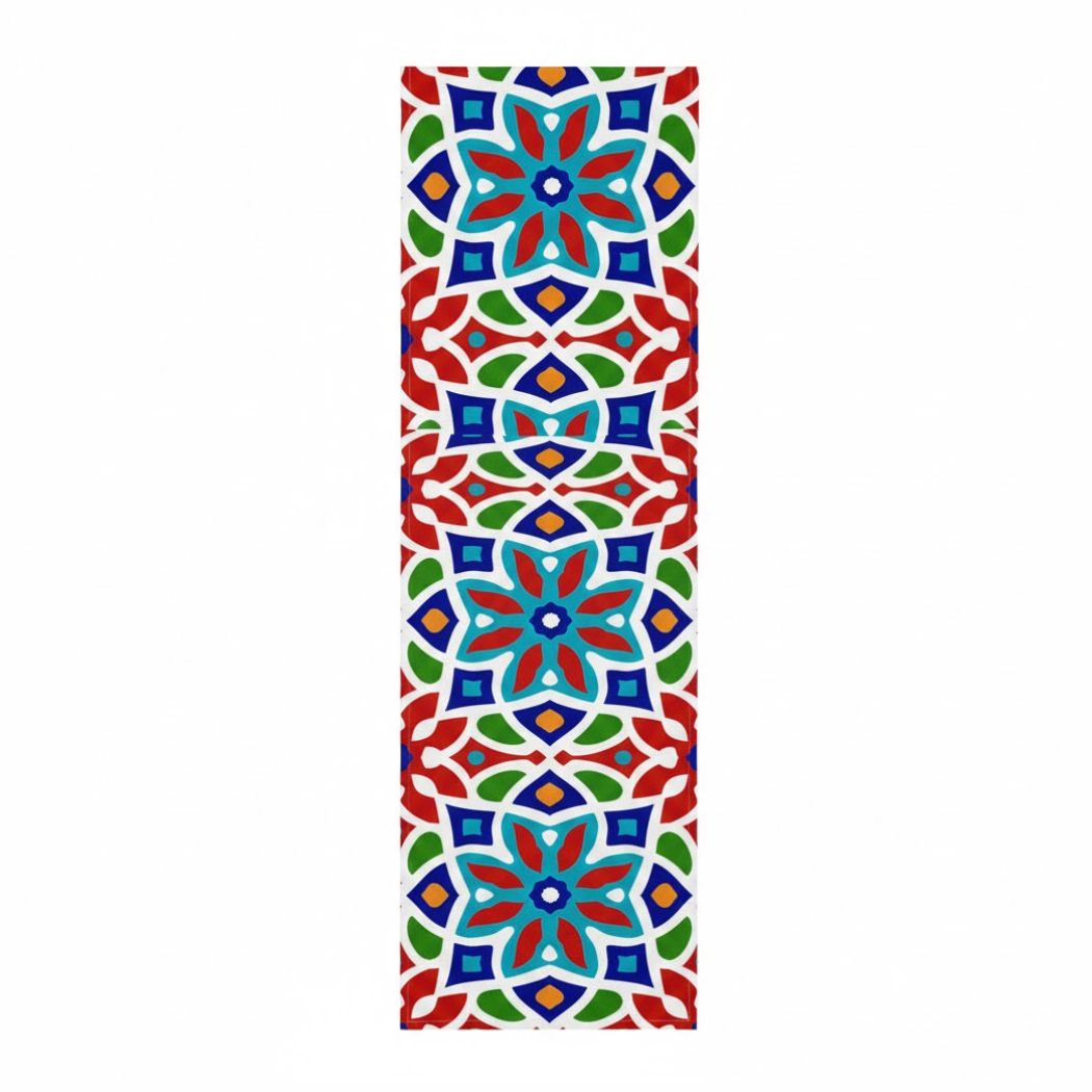 Ramadan Dining Tablecloth Velvet Sabia Imported in Two Sizes – A Touch of Luxury for the Ramadan Table | OS-RAM-113