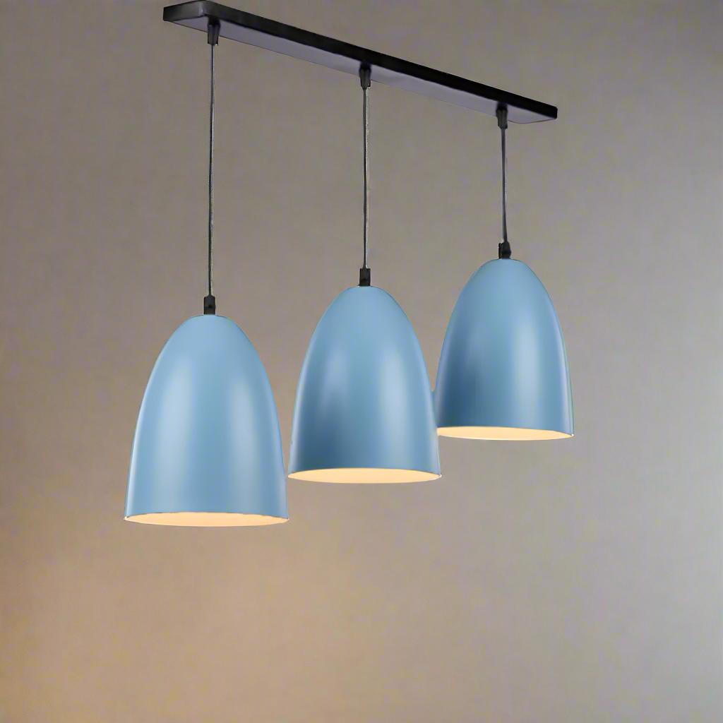 Aluminum chandelier with a modern design that adds a luxurious touch to your home.