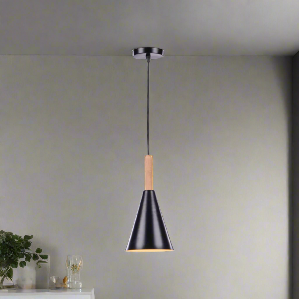 Aluminum chandelier with a modern design that adds a touch of luxury to your home.