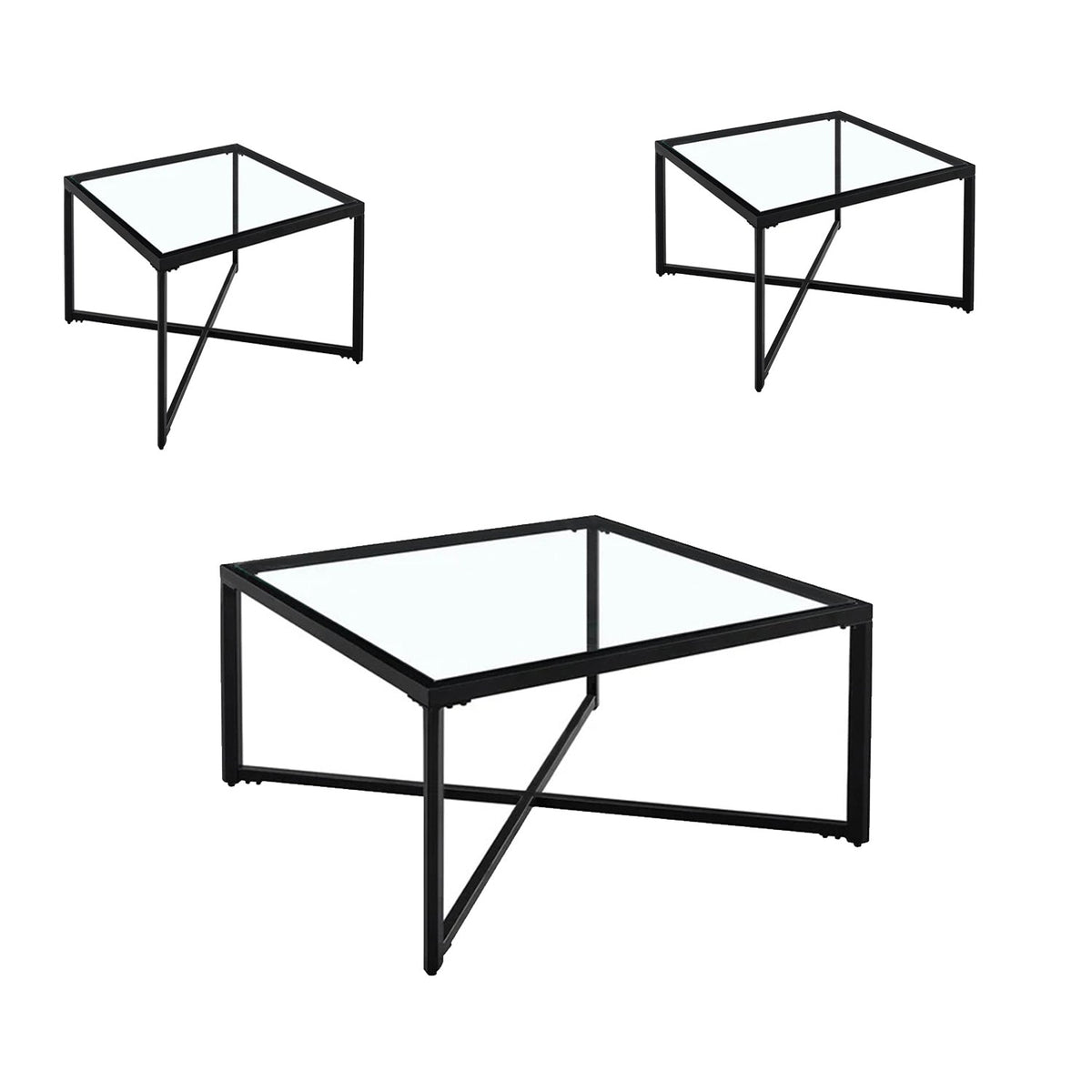Steel Coffee Table Set - SRS-078
