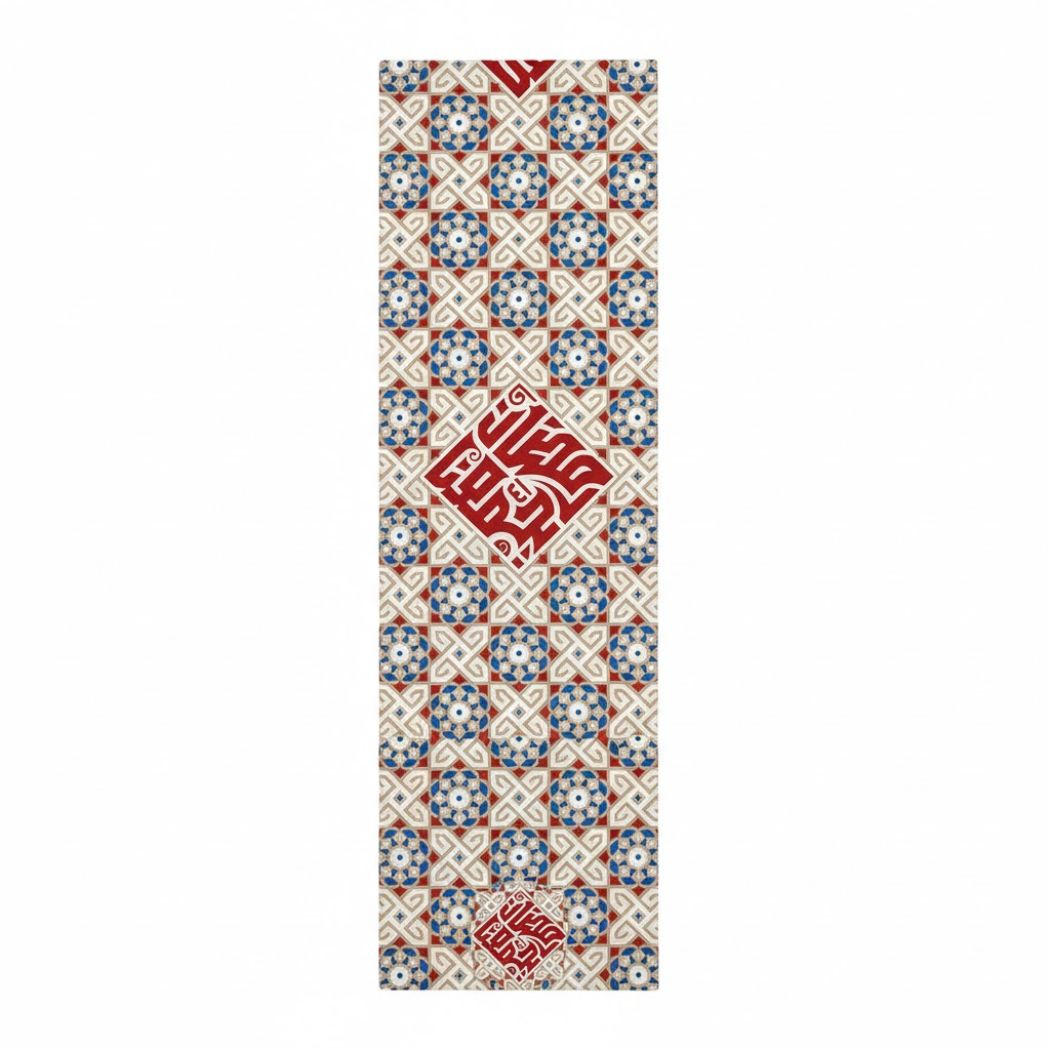 Ramadan Dining Tablecloth Velvet Sabia Imported in Two Sizes – A Touch of Luxury for the Ramadan Table | OS-RAM-104