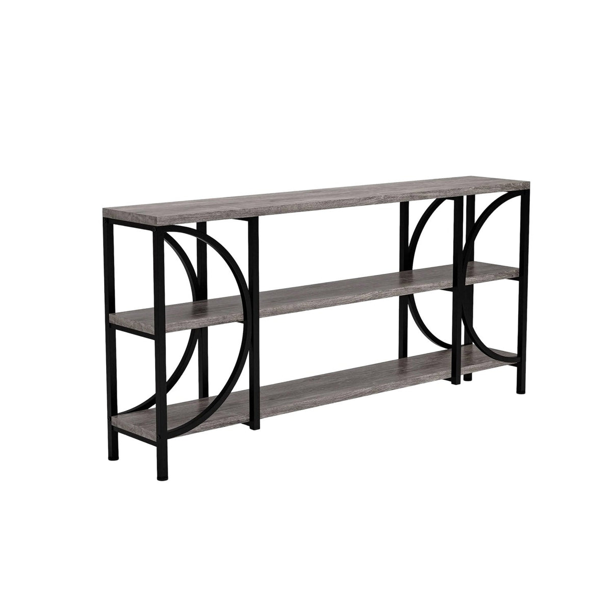 Electrostatic painted metal console - MTC-126