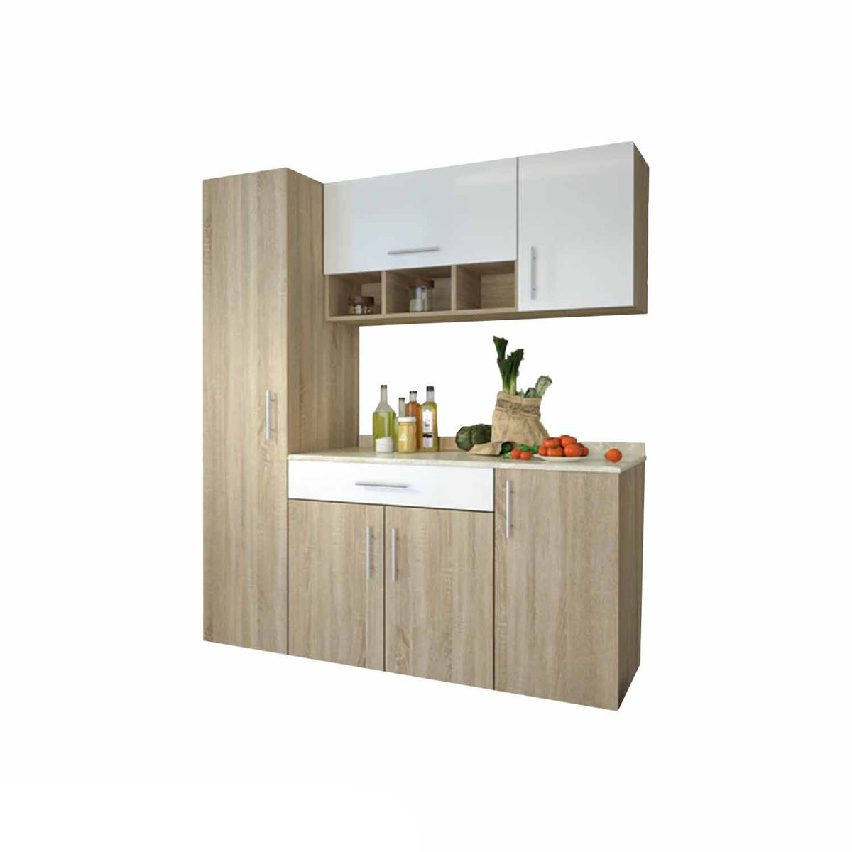 High quality MDF wood 3 piece kitchen - O-SRH-134