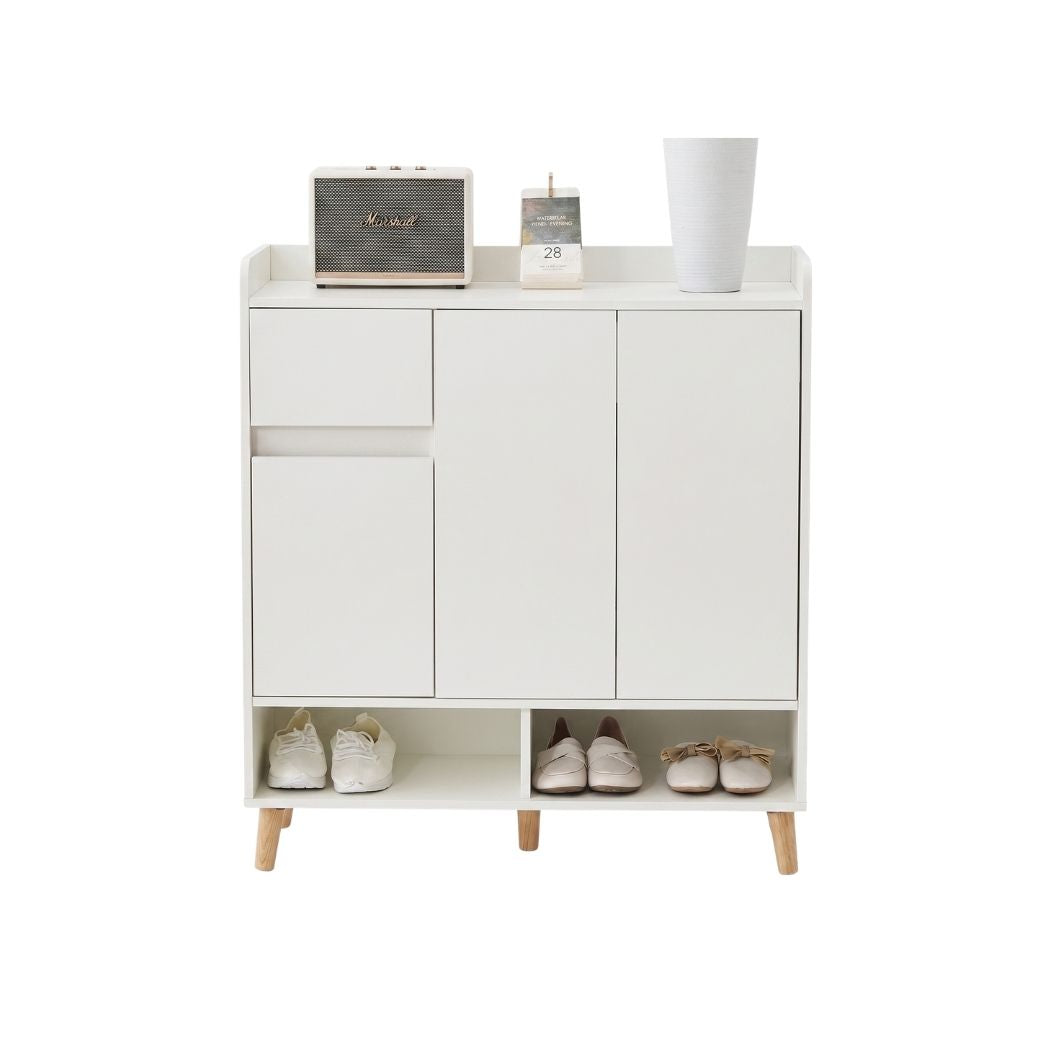 Modern MDF Wood Shoe Rack for Shoe Organization – WAF-186