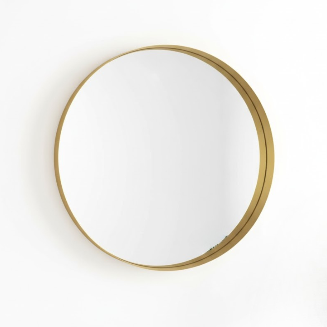 Modern Metal Circular Mirror MSC-521 – Elegant Design Made of Electrostatic Painted Stainless Steel