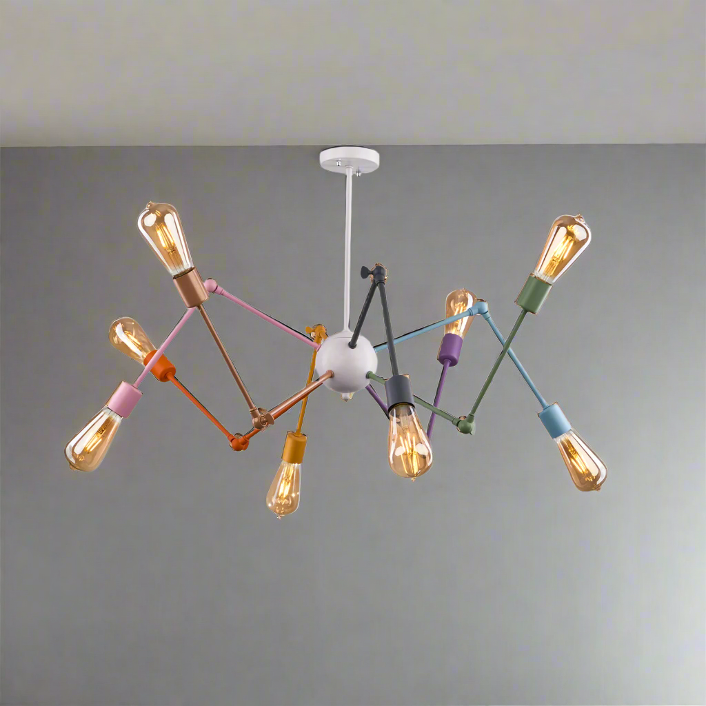 Luxury aluminum chandelier for elegant lighting in your home