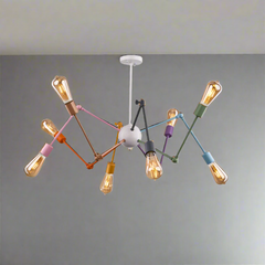 Luxury aluminum chandelier for elegant lighting in your home