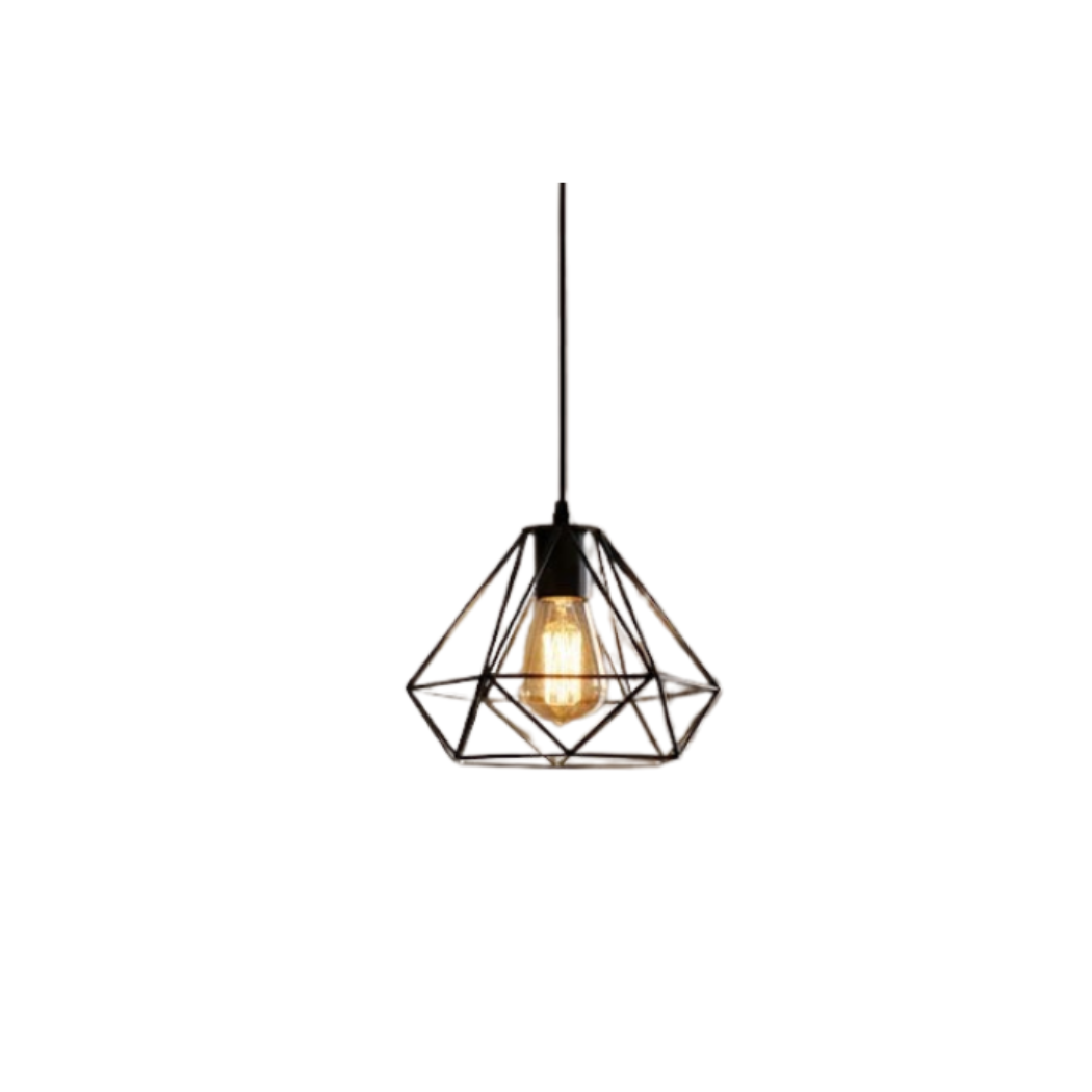 Metal ceiling pendant with electrostatic paint against rust and corrosion – Model SKN-018 from Oscar Furniture