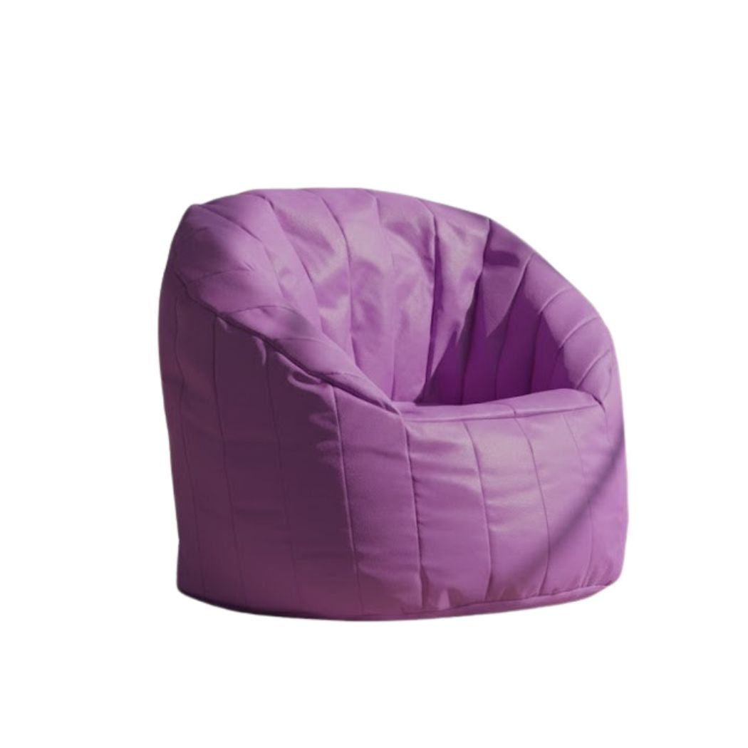 Pyramid Bean Bag Chair, Very Distinctive Waterproof Design in Purple ELH-122