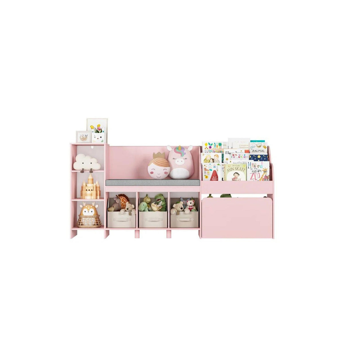 High-quality MDF wooden children's library OSM-015