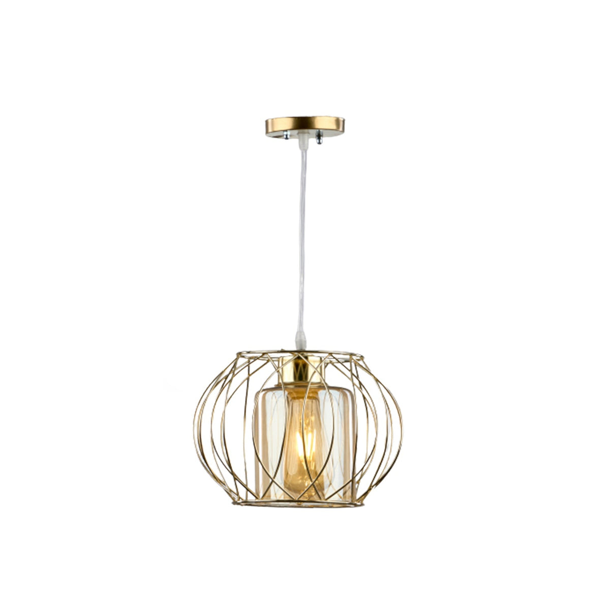 Modern aluminum chandelier adds a luxurious touch to your home.