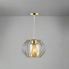 Modern aluminum chandelier adds a luxurious touch to your home.
