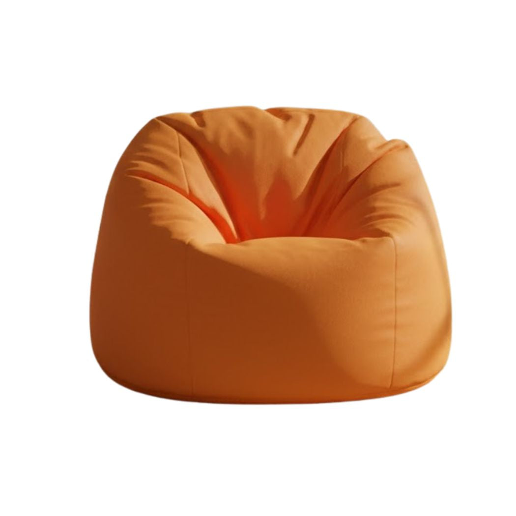 Bean bag waterproof size Large in orange color, comfortable and versatile ELH-019