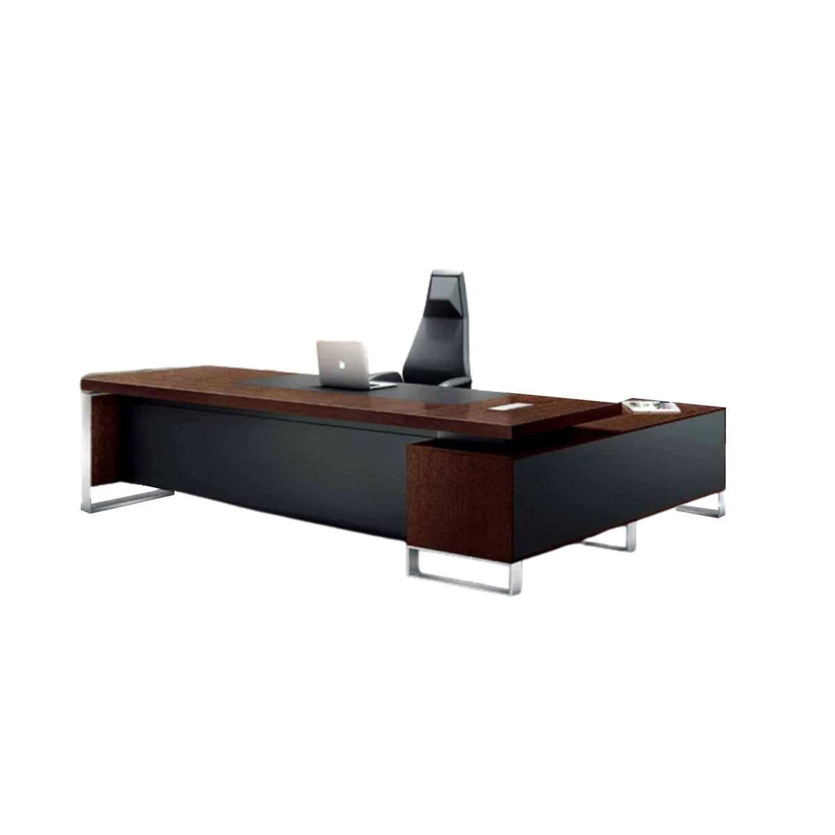 High-quality Spanish MDF wooden manager’s desk – a durable modern design suitable for professional offices – CEM-149