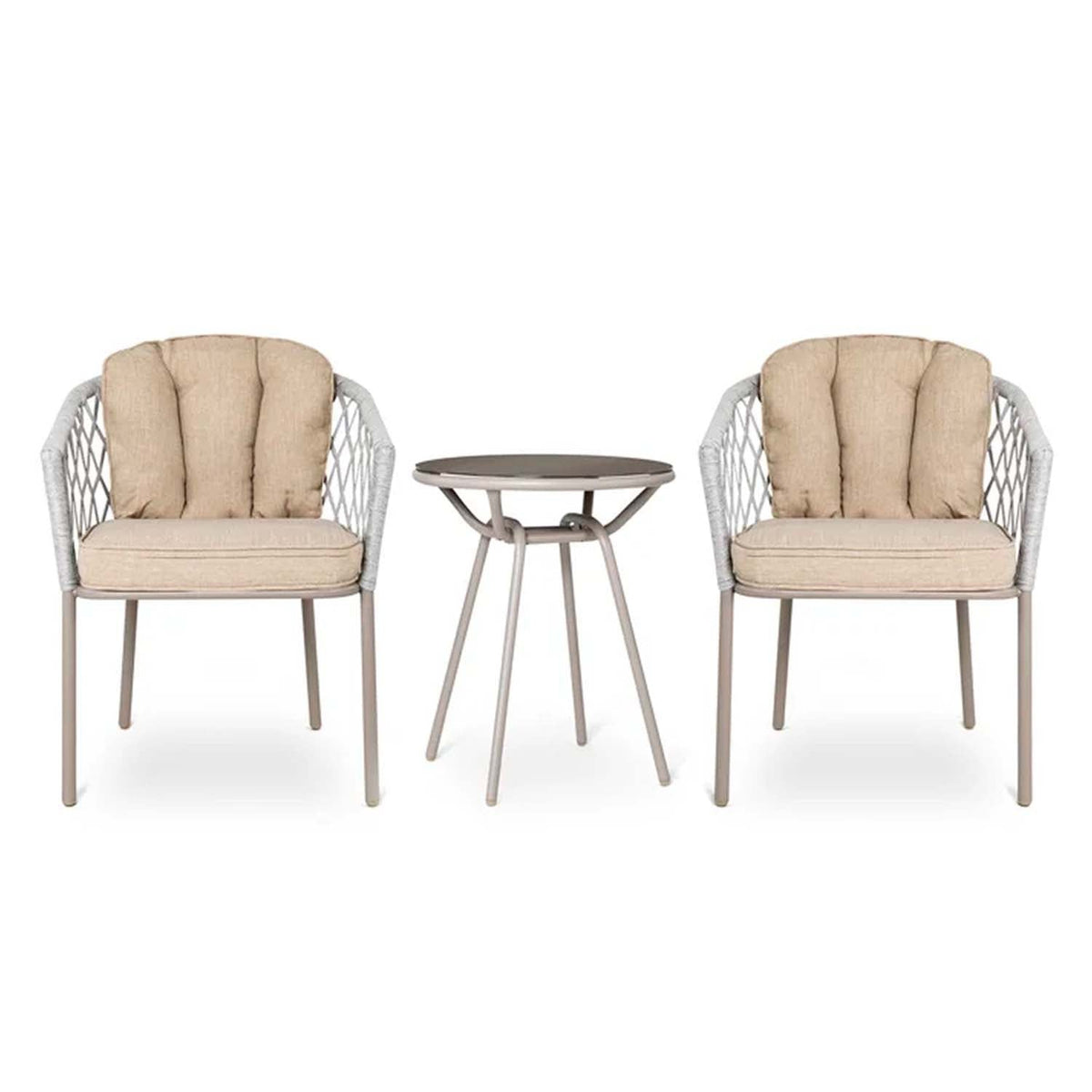 Set of 2 chairs and a rope table - OS-311