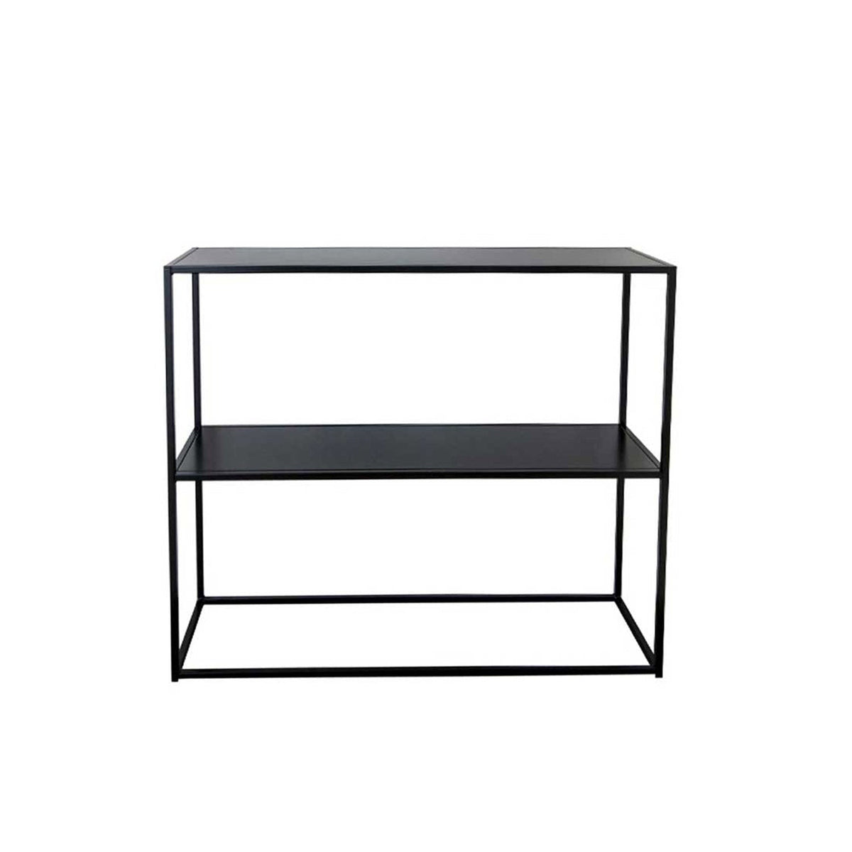 Iron and Melamine wood console - MTC-056