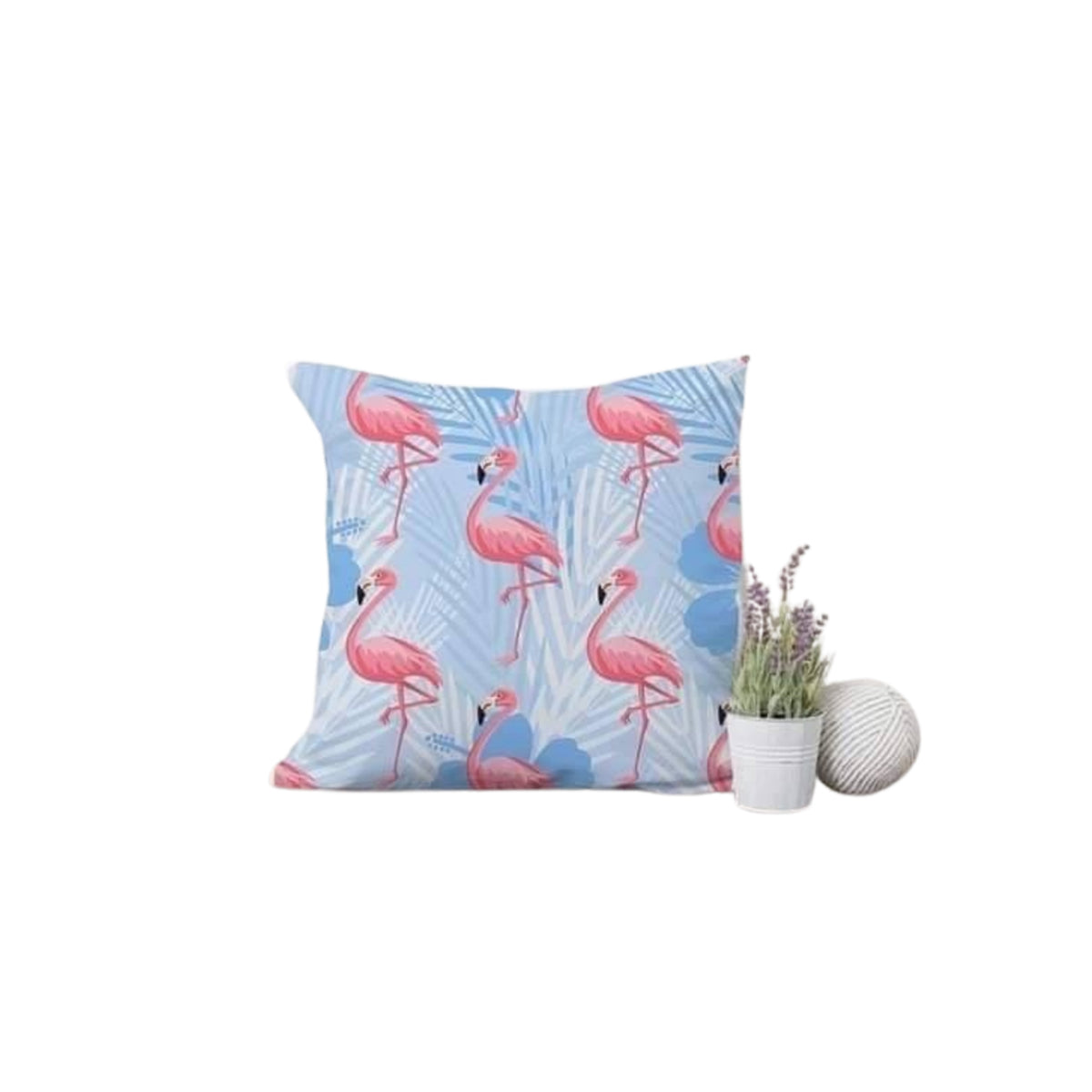 Plush children's pillow in linen - PRV-005