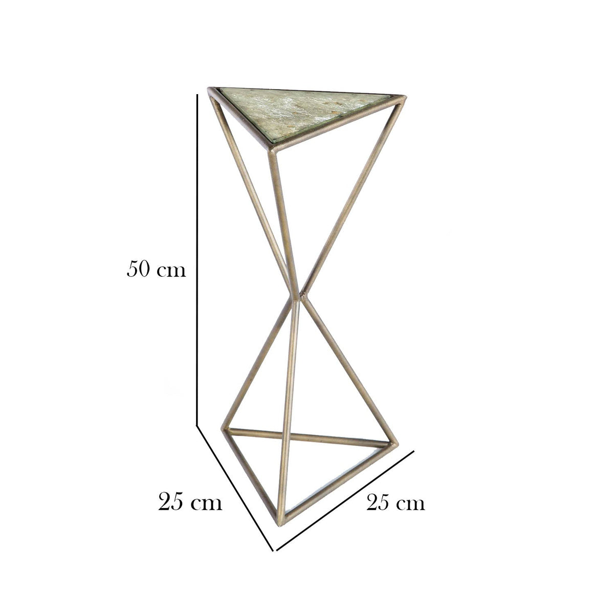 Replace side table 50 * 25 glass