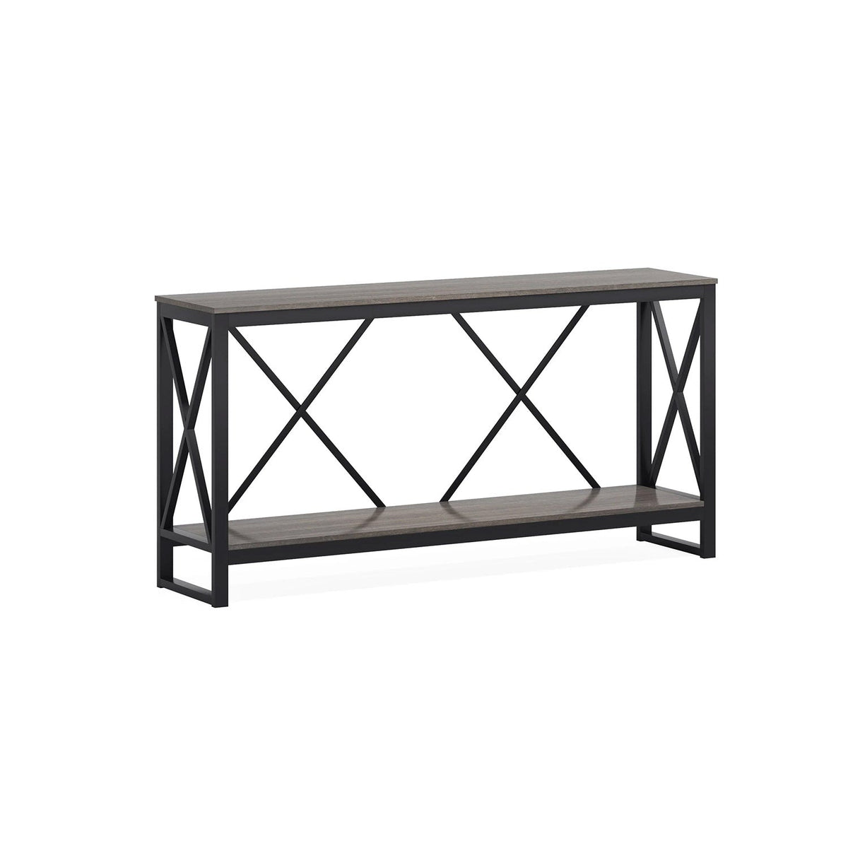 Electrostatic painted metal console - MTC-107
