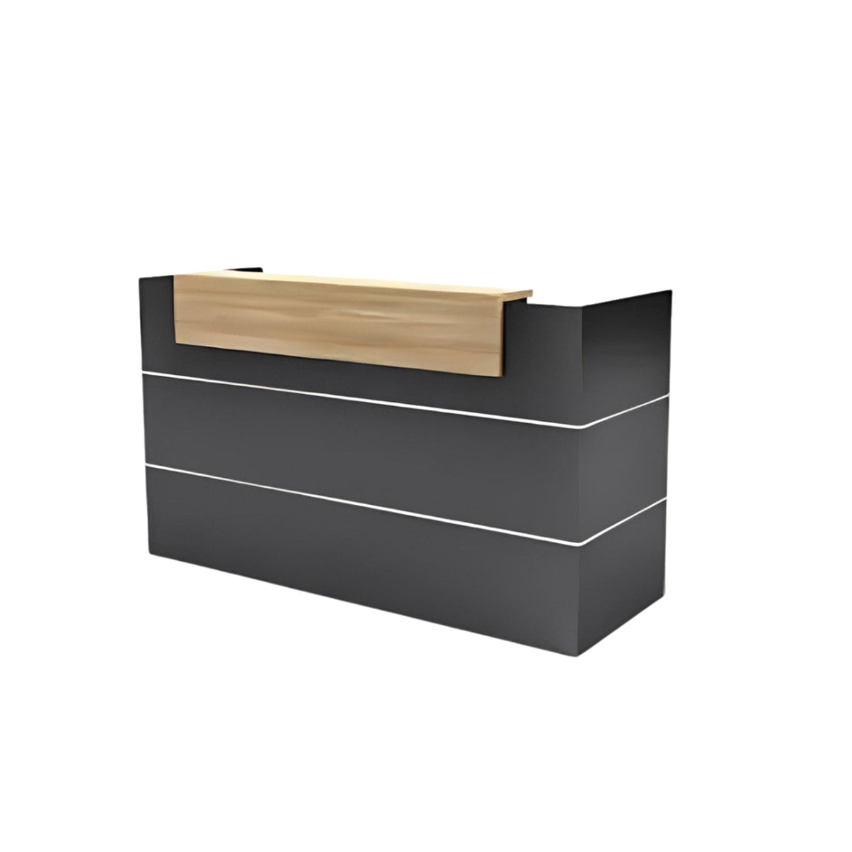 Reception desk - Reception Counter - Spanish MDF wood - CEM-089