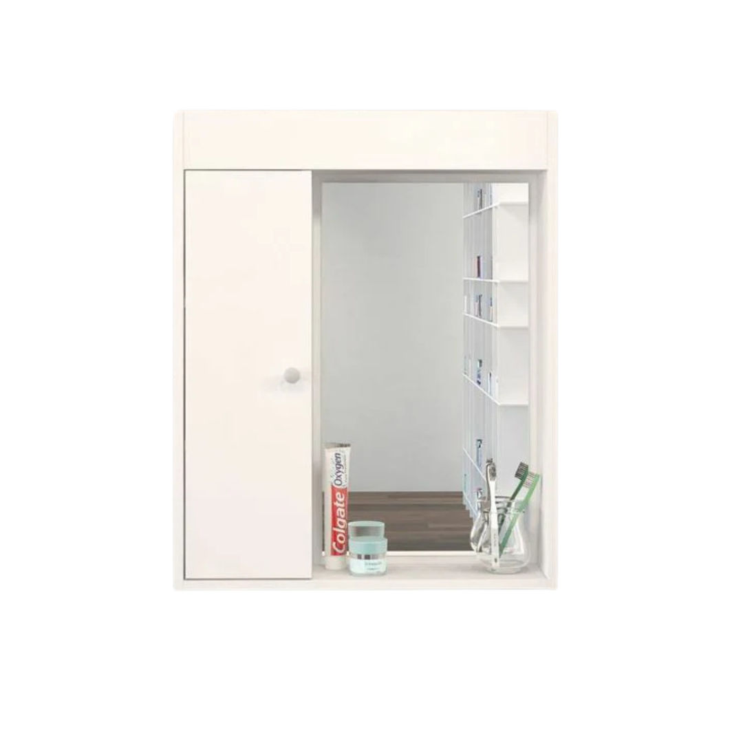 High Quality MDF Wood Bathroom Storage Unit - OSM-466