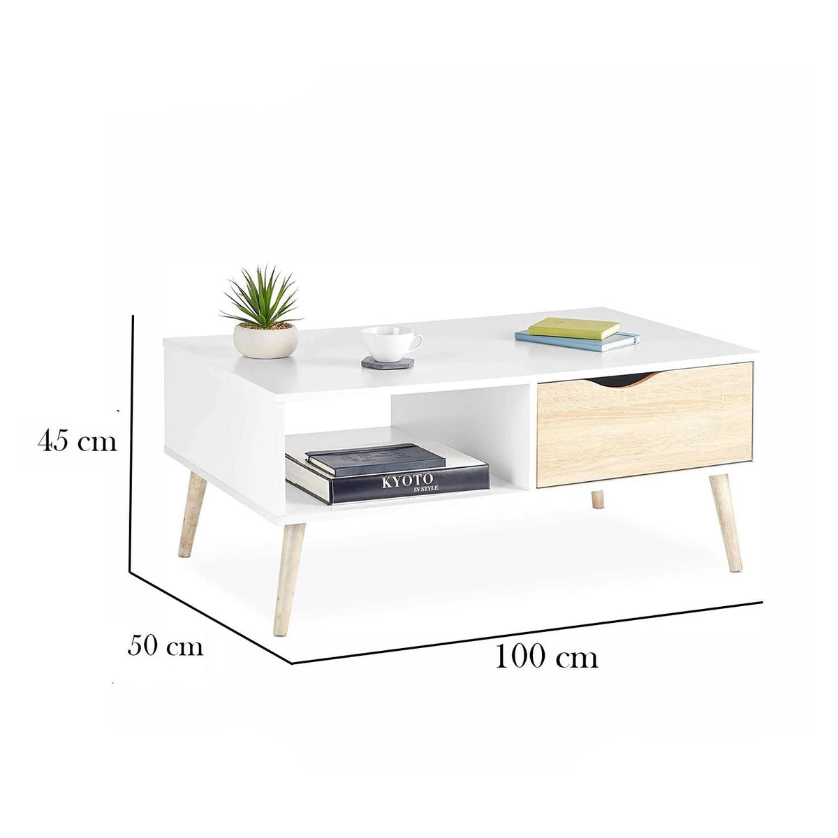 High quality MDF wood coffee table - HFS-034