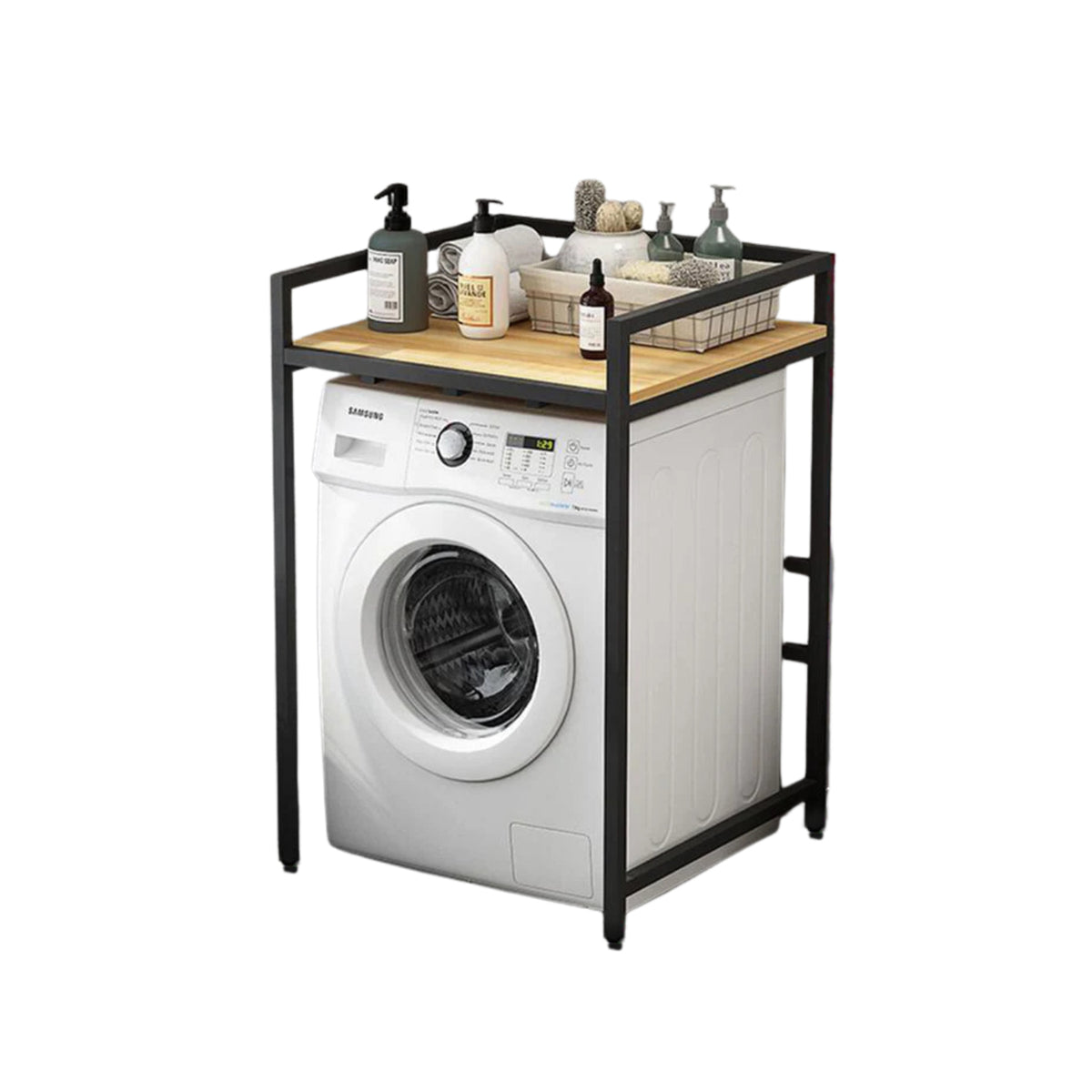 High Quality MDF Wood Bathroom Storage Unit - OSM-489