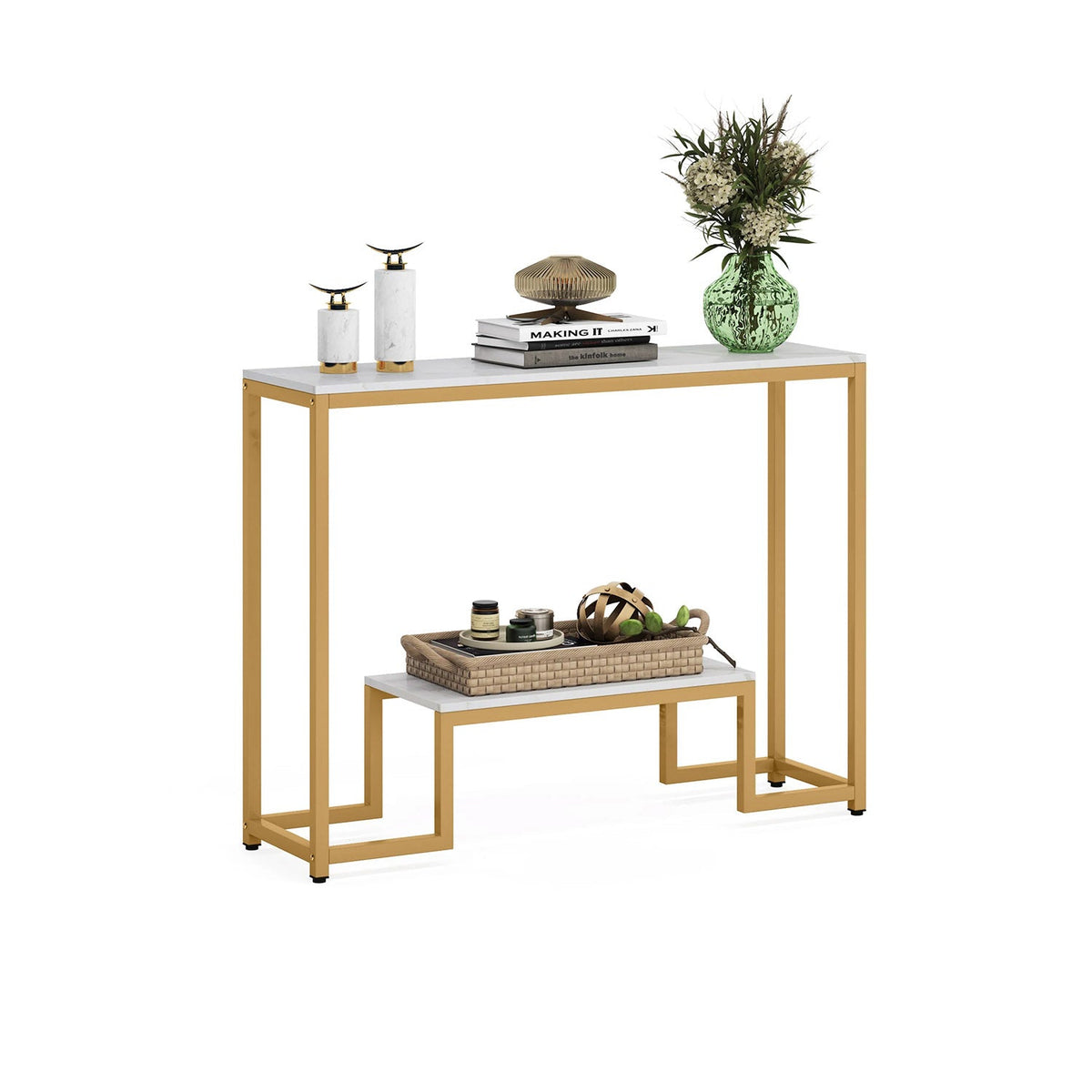 Electrostatic painted metal console - MTC-125
