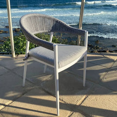 Nivala Rope Chair - White