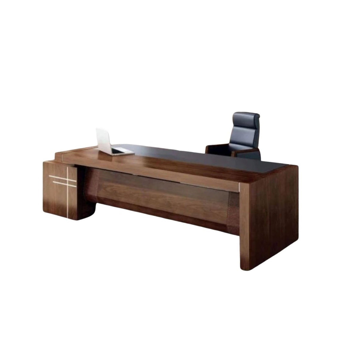 High-quality Spanish MDF wooden executive desk – a durable, modern design for professional offices – CEM-147
