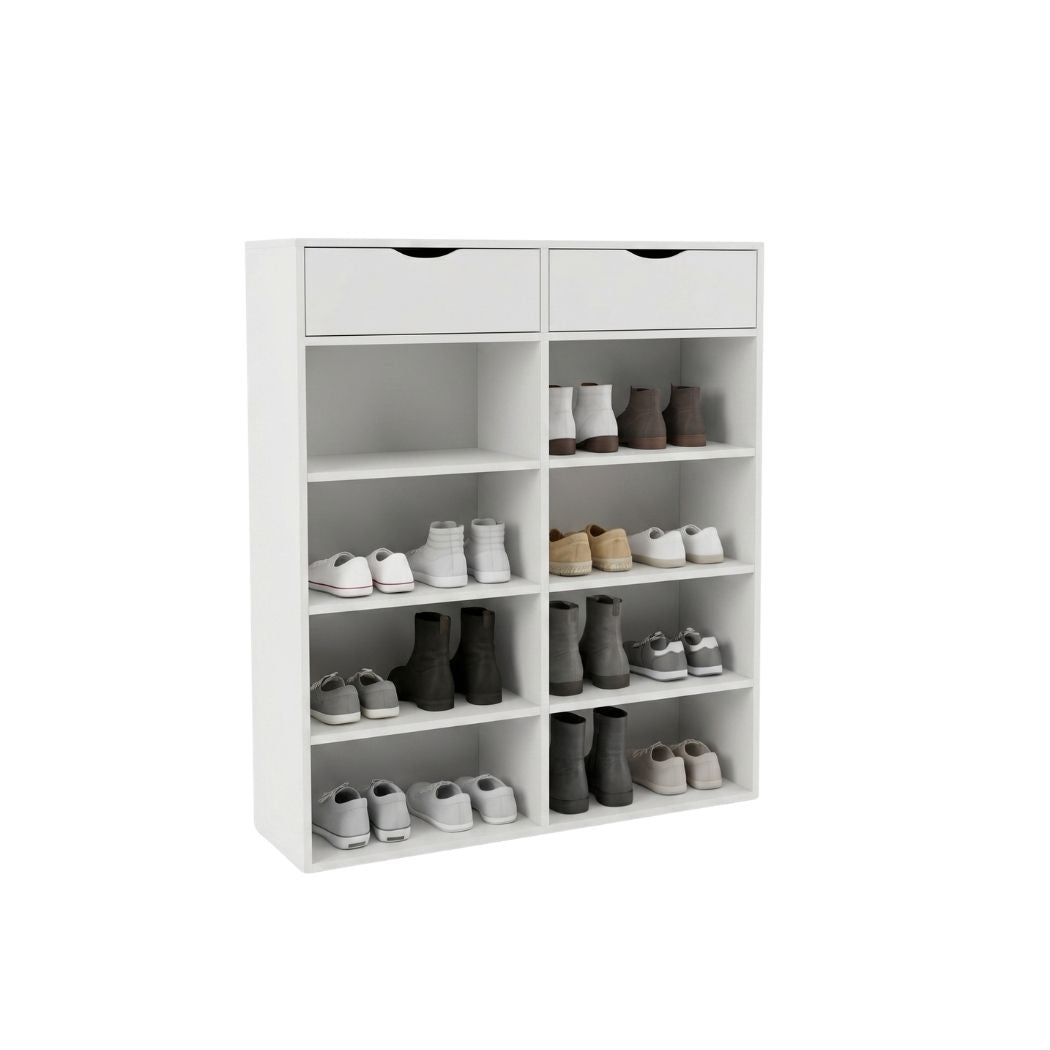 Modern MDF Wood Shoe Rack for Shoe Organization – WAF-188