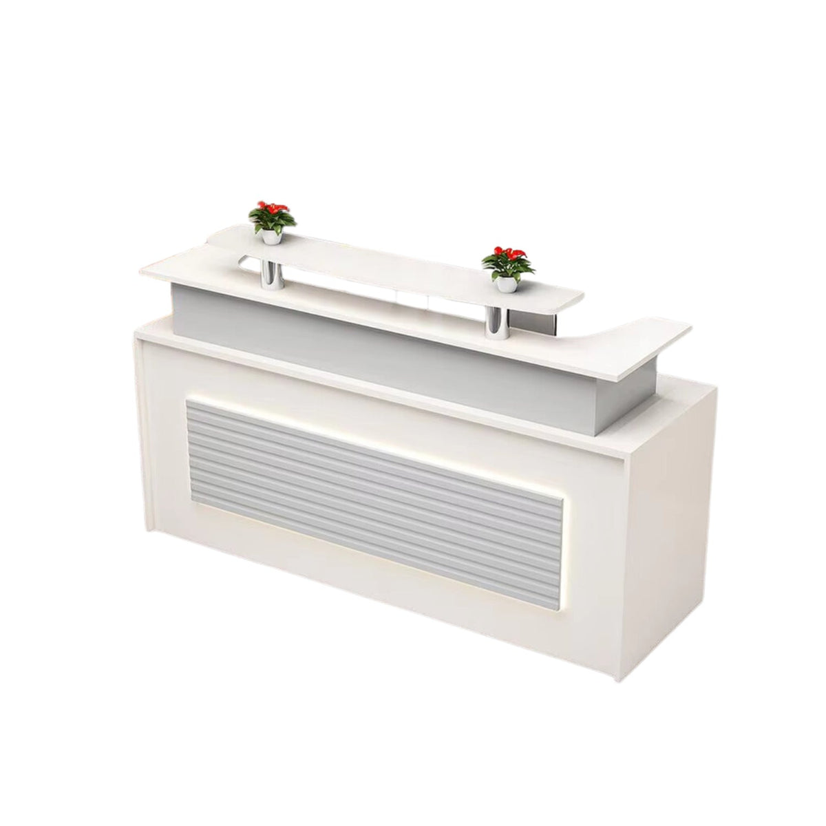 Reception desk - Reception Counter - Spanish MDF wood - CEM-112