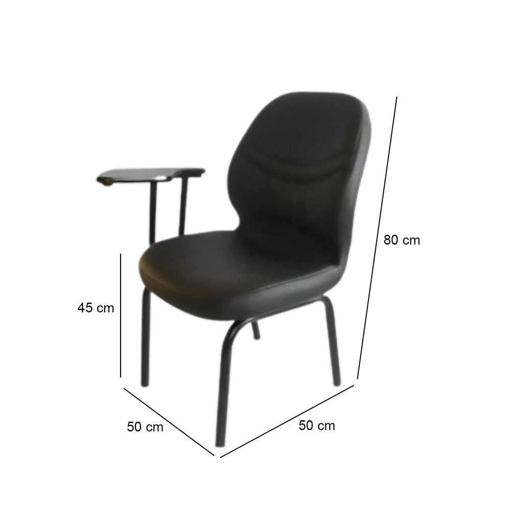 Metal lecture chair - leather - OMD-331 – Oscar Furniture